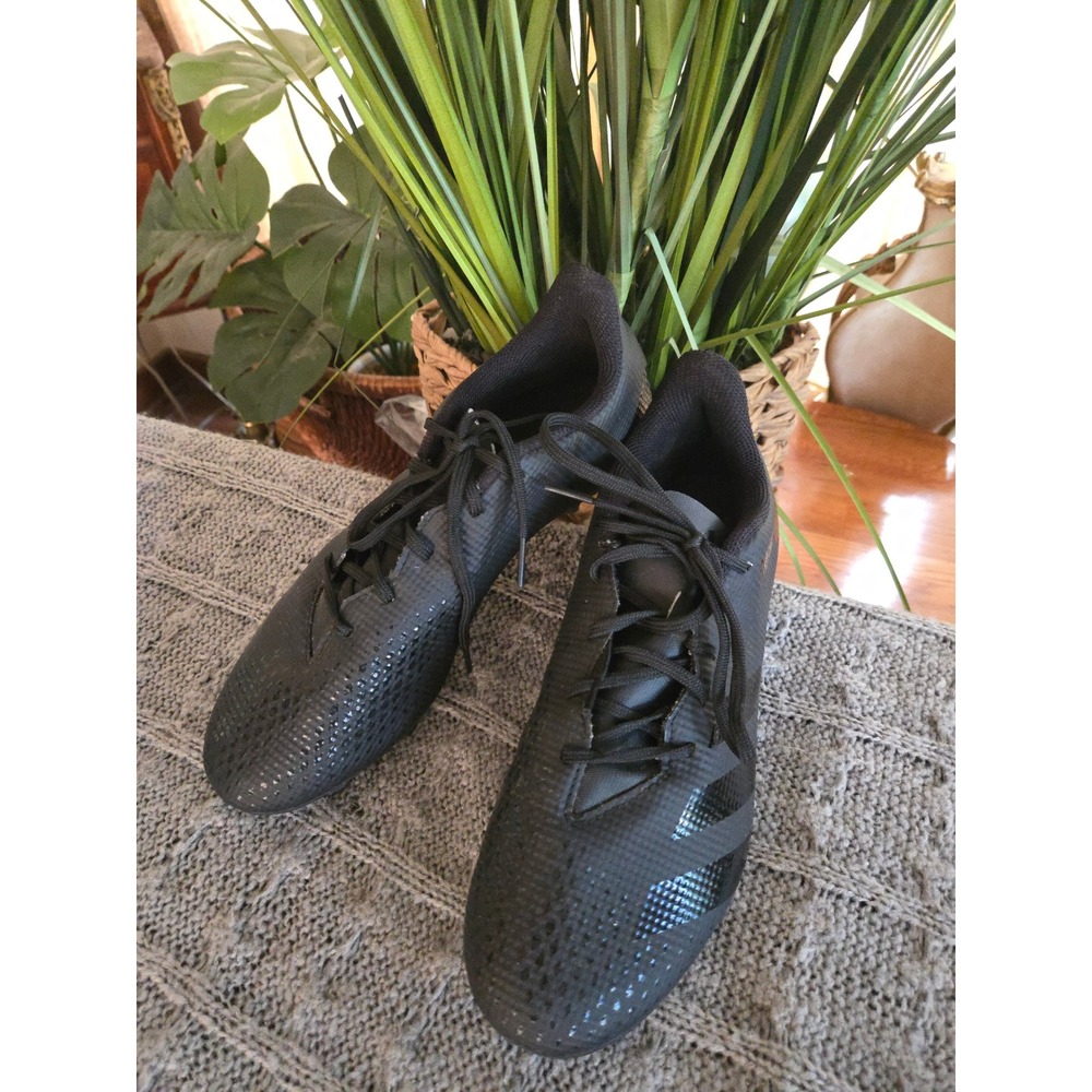 ADDIDAS Predator 20.4 FxG Soccer Cleats Triple Black EF1649 Mens 8.5